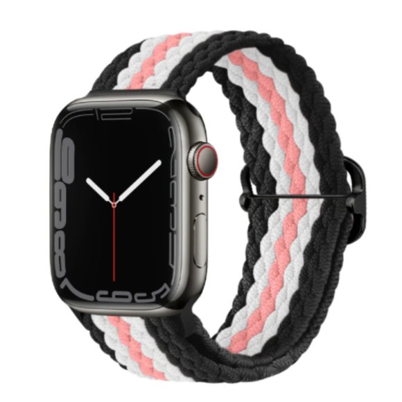 NEW Adjustable Braided Solo Loop For Apple Watch - BWP